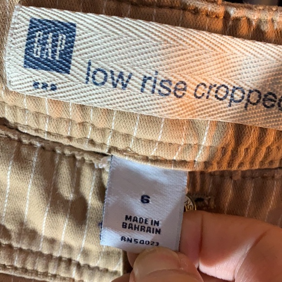 3/$25 Size 6 Lo Rise Cropped Jeans Retro - Picture 3 of 6